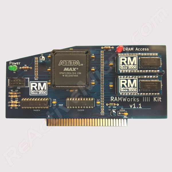 New Store Items: RAMWorks IIII Kit v1.1, SOJ To DIP Adapter, and TransWarp GS Upgrade GALs New Store Items: RAMWorks IIII Kit v1.1, SOJ To DIP Adapter, and TransWarp GS Upgrade GALs