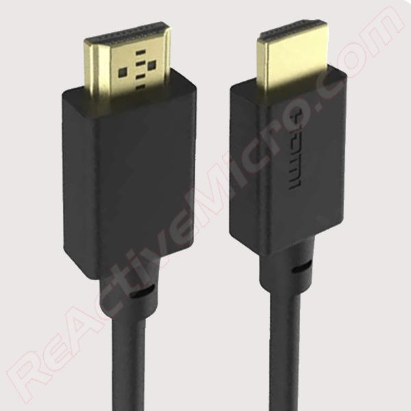 HDMI Male to Male, 6' (2M) Cable